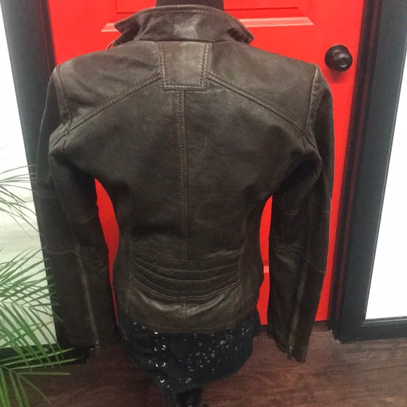 100% lamb skin leather jacket - Picture 2 of 4